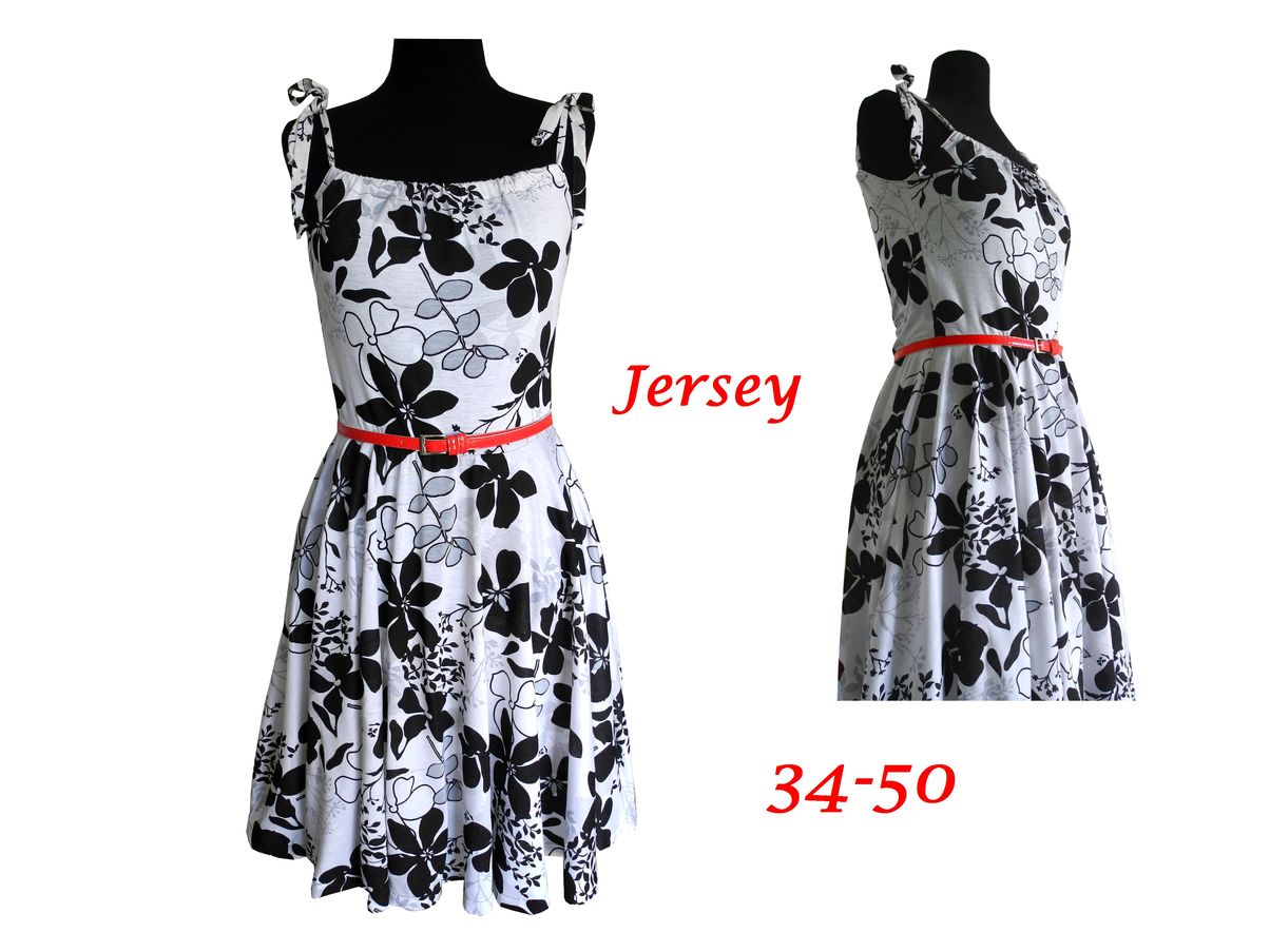 Schnittmuster Damen Jerseykleid Kleid Gr 34-50 